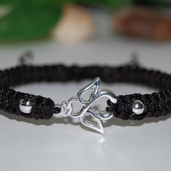 Angel Bracelet,Braided Bracelet,Angel Drawstring Bracelet - Picture 2 of 2